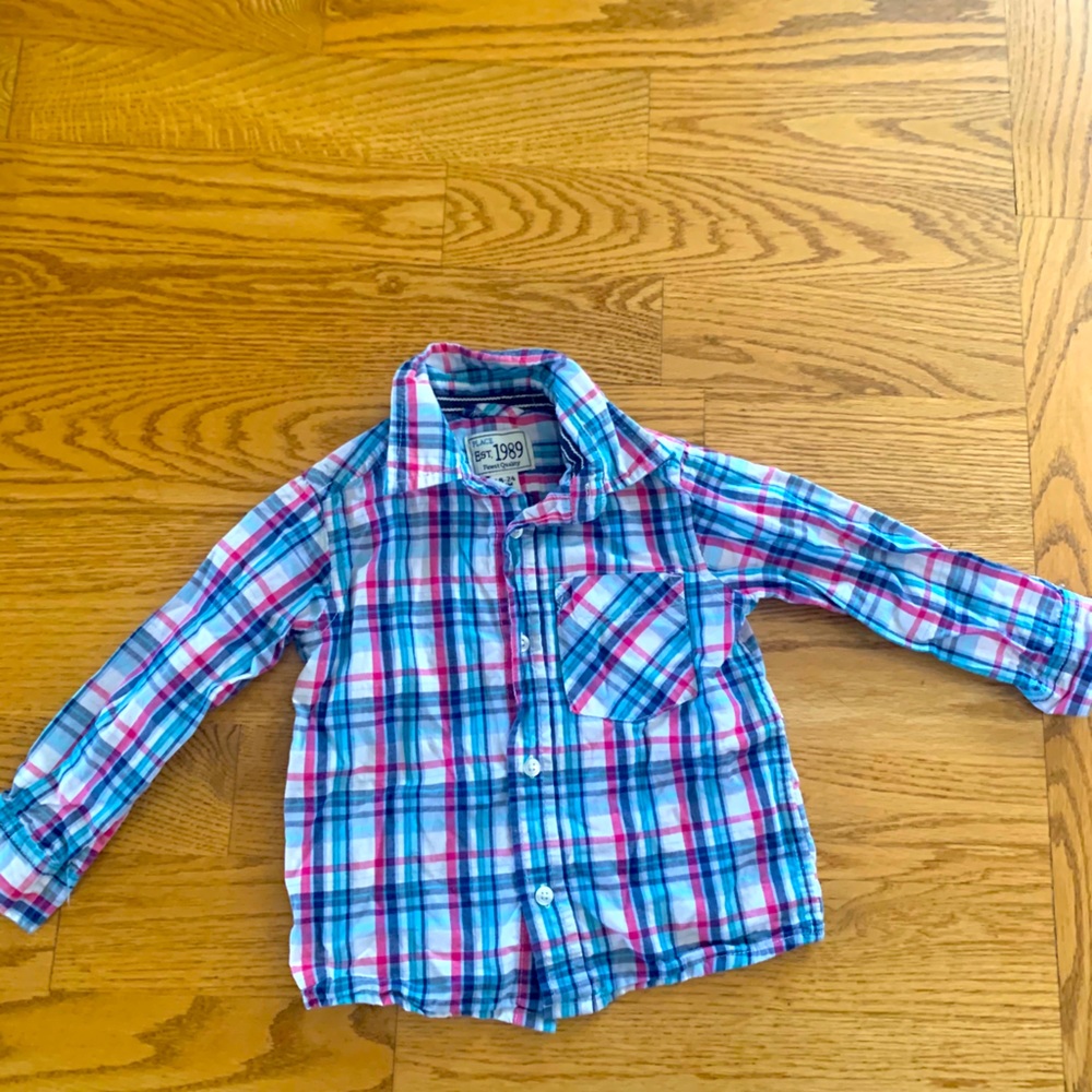 Plaid Button up shirt
